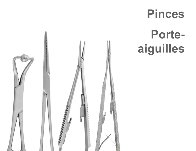 Pinces & porte-Aiguilles